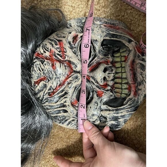 Easter Unlimited Fun World Halloween Mask 2013 with Wig Adult Face - Picture 9 of 10